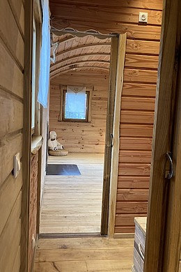 Roulotte près de Mulhouse dans le Grand Est.