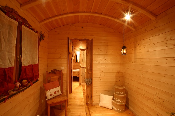 Photo intérieur des roulottes 12