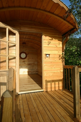 Roulotte près de Compiègne.