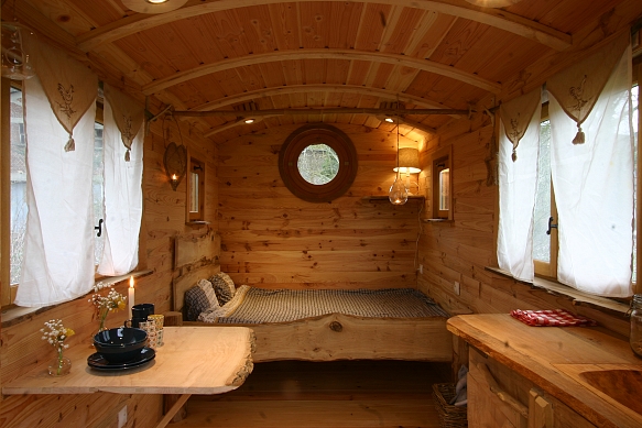 Roulotte à vendre qui sort directement de nos ateliers.