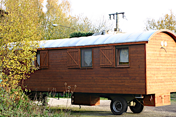 Roulotte dans L'Allier.