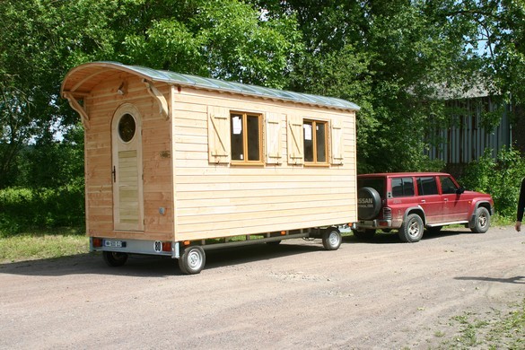 Roulotte pour artiste. 