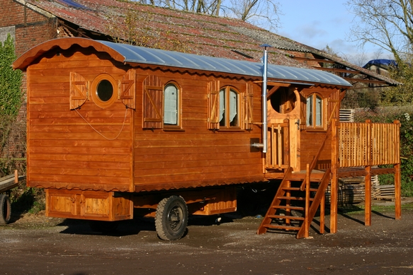 Roulotte près de Colmar
