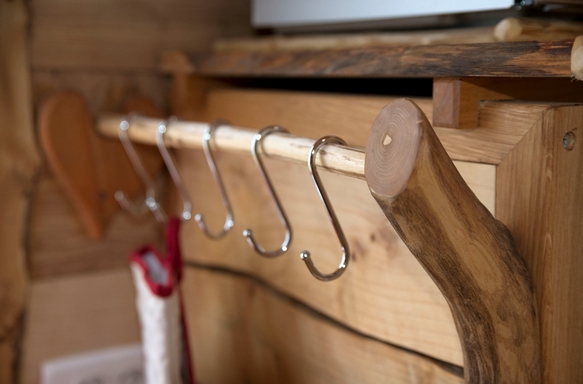 Roulotte près de Hotton en Belgique.