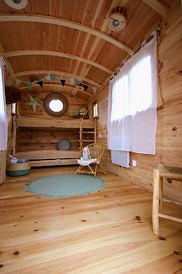 roulotte chambre pour les enfants.