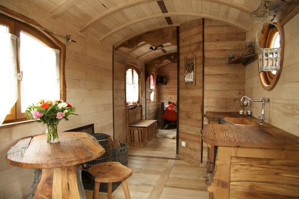 Roulotte Italie Rome construction.