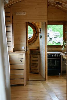 roulotte avec gazinière