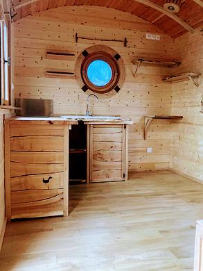 roulotte près du lac de Causse.