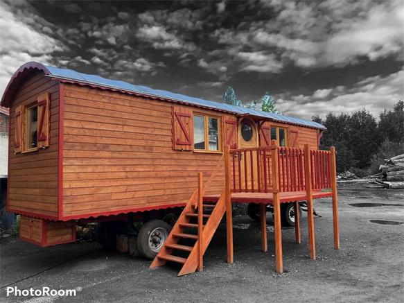 Roulotte à Liancourt dans la Somme.