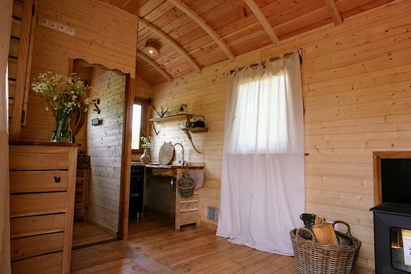 roulotte à proximité de Mur de Barrez. 