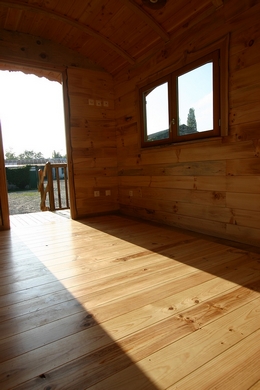 Roulotte près de Pierrefonds.