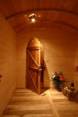 Salle de bain de la roulotte.