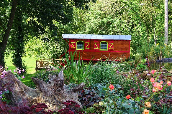 Roulotte Suisse Normande.