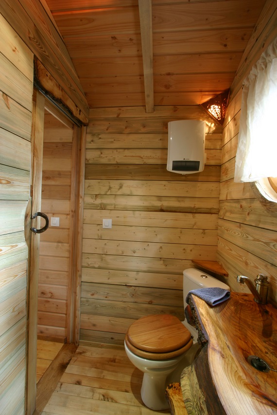 Photo salle de bain de la roulotte 3