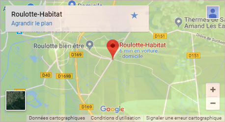Map roulotte habitat